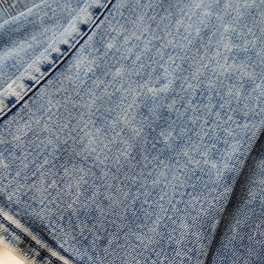 MOTHER The Hustler Sneak Jeans High-Rise Mini Flare Size 25